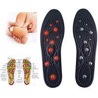 Acupressure Magnetic Massage Insoles Shoe Therapy Inserts - Reflexology Mind Insole for Feet Pain Relief & Blood Circulation, Foot Health Care Gift for Men & Women (Size S/US 5.5-10)