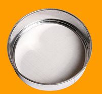 BIRD WORKS Powdered Sugar Sieve15CM Stainless-Steel Fine 40 Mesh Flour Sieve Cake Baking Tools Of Stainless Steel Sieve