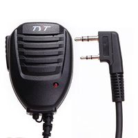 TYT Original Two Way Radio Handheld Speaker Mic Microphone with Indicator Light Walkie Talkie TH-UV8000E TH-UV8000D TH-UVF1 TH-F8 TH-UVF9D etc.