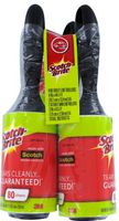 Scotch Lint Rollers - 4 Pack 80 Sheet + 2 Travel Size (380 Sheet Total)