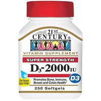 Super Strength D3 - Fast Release 2Vitamin 000 Iu 250 Sgels