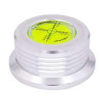 Viborg 50HZ 3 in 1 Record Clamp LP Disc Stabilizer Turntable Silver for Vibration Balanced
