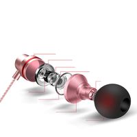 Linmkey Waterproof Sports Earphones Bass Stereo Headset Noise Cancelling Earbuds Gym Workout Wireless Bluetooth Headphones