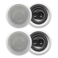 Acoustic Audio CS-IC83 in Ceiling 8" Speaker 2 Pair Pack 3 Way Home Theater 1400 Watt