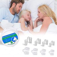 THXMADAM Snoring Solution,Anti Snoring Devices,8 Set Stop Snoring Nose Vents Nasal Dilator Comforable Sleeping Aid Snoring Reducing for Kids Men Women