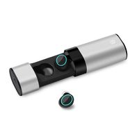 TWS Earbuds, ZealSound Ture Wireless Earphones Auto-Pair Bluetooh V5.0 Headphone, in-Ear Wireless Headphones with Microphone Binaural Calls Stereo Sound,Smart Touch,IPX5 Waterproof w/Charging Case