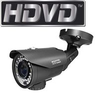 HDVDTM HDVD-TB2VK 720P 1.3 Megapixel HD TVI CCTV Security Surveillance Bullet Pipe Outdoor/Indoor Camera 2.8-12mm Lens 36IR (upto 120ft) DC 12V