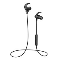 TaoTronics Bluetooth Headphones Wireless 5.0 in Ear Earbuds Sports Magnetic Earphones with aptX Stereo Built in Mic (IPX6 Waterproof, 9 Hours Playtime, Extra Bass Earbuds)