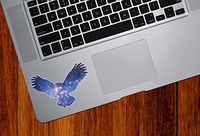 Yadda-Yadda Design Co. Cosmic Owl Flying - Spirit Animal - Galaxy Guide - MacBook | Laptop | Tablet | iPad | Indoor Use - Vinyl Decal Sticker Copyright 2015 (3" w x 2" h) (Small, Cosmic)