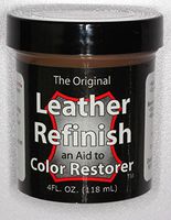 Raspberry - Leather Refinish an Aid to Color Restorer (Leather Repair) (Vinyl Repair)