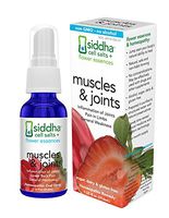 Siddha Remedies Muscles & Joints Spray for Sore Muscles, Joint Inflammation, Back Pain Knee Pain | 100% Natural Homeopathic Remedy with Cell Salts and Flower Essences | No Alcohol No Sugar