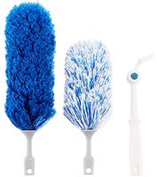 Unger Click & Dust Microfiber Dusting Kit with Pivoting Handle