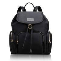 BOPAI Fashion Multipurpose Casual Daypack for Women Light Weight Travel Backpack Women Waterproof Shoulder Bag, Black