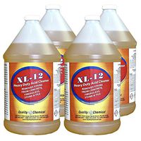 XL-12 High Power Acid Cleaner formulated to remove rust stains oxidation from concrete, fiberglass, stone, tile as well as brass.-4 gallon case