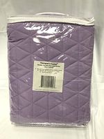 Therapist's Choice Microfiber Quilted Blanket, 60" x 90" (Lavender)