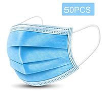 50PCS Notekd Disposable ????, 3-Layer ?????, Anti Dust Breathable Disposable Earloop Mouth Face ????, Comfortable Medical Sanitary Surgical ????