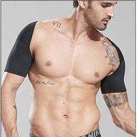 Left Shoulder Brace for Women and Men,Adjustable Neoprene Torn Rotator Cuff Shoulder stabilizer Support for Injury Prevention Immobilizer, Dislocated AC Joint,Labrum Tear,Frozen Pain,Tendinitis,S