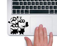 Minions taking Selfie Macbook Laptop Trackpad Vinyl Sticker Decal