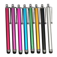 Sayingning 8-Pack Stylus Touch Pen for Cell Phones Samsung, Tablets, PC, iPad for Daily Using (8-Color)