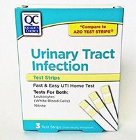 Quality Choice Urinary Tract Infection Test Strips 3 Count Each (2)