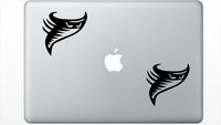 Twister Tornado Decal HenryDecal5550067 Set Of Two (2x) , Decal , Sticker , Laptop , Ipad , Car , Truck