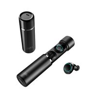 True Bluetooth Wireless Earbuds, MIFA X1 Bluetooth 5.0 Headphones, 3D Stereo Sound TWS Headsets in-Ear Sports Running Earphones Noise Cancelling, Built-in Microphone, Siri Supported (Black 1)