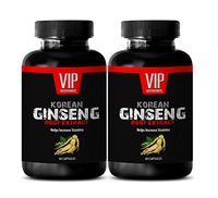 Sex Drive Ginseng - Korean Ginseng Root Extract 350 Mg - Korean Ginseng Extract r - 2 Bottles 120 Capsules
