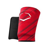 EvoShield MLB Protective Speed Stripe Wrist Guard, Red, Medium
