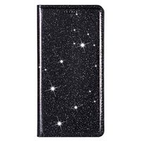 Samsung Galaxy S20 Ultra Case, Shockproof Bling Glitter PU Leather Diamond Wallet Cover with Magnetic Closure Card Slots Slim Fit Notebook Protective Cover Skin for Samsung Galaxy S20 Ultra black