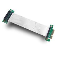 PCI Express PCIe x4 Flexible Riser for MITXPC M1U04 and M1U05 9.8" Mini 1U Rackmount Case - M1UARPCIE4FLEX