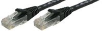 Lynn Electronics OLG10ABKK-009 Optilink CAT5E 9-Feet Patch Cord, Black, 3-Pack