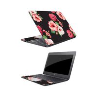 MightySkins Skin Compatible with HP Chromebook 11 (2018) 11.6" - Hibiscus | Protective, Durable, and Unique Vinyl Decal wrap Cover | Easy to Apply, Remove, and Change Styles | Made in The USA