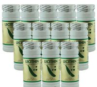 NCB Lecithin 1200mg - 100 Softgels (12 Pack)