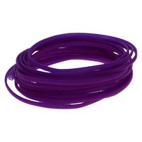 Othmro PET Braided Expandable Sleeving Wrap 4mm x 5m Purple Cable Management Sleeve Cord Organizer for Wrap Protect Cables