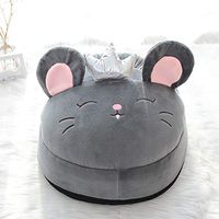 2 in 1 Soft Foot Warmer and Massager, with Heat Kneading Pad Back Massage Cushion or Foot Warmer Massagers for Men and Women Relieve Pain,Black