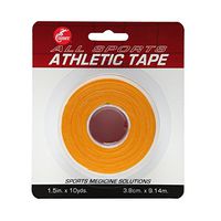 Cramer Team Color Athletic Tape, Easy Tear Tape for Ankle, Wrist, & Injury Taping, Protect & Prevent Injuries, Promote Healing, Athletic Training Supplies, 1.5" X 10 Yard Roll, Colored AT Tape, Single Roll, Gold