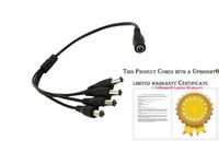 UpBright New OD5.5mm Jack to 4Plug Splitter for Visual Sound 1 Spot Multi-Plug 4 5 8 Cable MC4 MC8