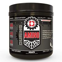 Driven Amino-BCAA Enhanced with Glutamine- Aids in Muscle Recovery, Increase Muscle Protein Synthesis, and Improve Lean Body Mass-Perfect 2:1:1 BCAA Ratio (Grape)