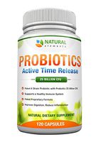 Best PROBIOTIC Supplement with Prebiotic Strain for Maximum Effectiveness - 2 Months Supply - Probiotic for Women & Men - ONLY Probiotic Supplement with Time Release Capsules - 25 Billion CFU