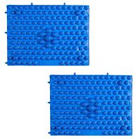 SUPVOX 2pcs Foot Massager Mat Practical Acupressure Massage Mat for Plantar Fasciitis Treatment Pain and Stress Relief