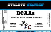BCAA Branch Chain Amino Acid Training Supplement – Athlete Science