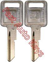 2(Pair) NEW GM Logo OEM IGNITION "A" Key Blank Uncut 320588 B48P B48 01154610 50-A
