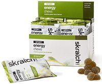 SKRATCH LABS Sport Energy Chews, Matcha Green Tea and Lemon (10 pack) - Natural, Developed for Athletes and Sports Performance, Gluten Free, Dairy Free, Vegan