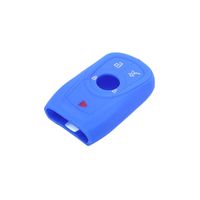 uxcell 5 Button Deep Blue Car Silicone Remote Key Cover Case Fob Protector for Buick