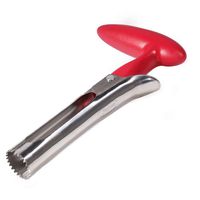 Apple Corer, Newness Premium Apple Corer Remover, Stainless Steel Apple or Pear Core Remover Tool for Home & Kitchen with Sharp Serrated Blade