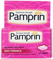 Pamprin Maximum Strength Max Formula Period Relief, 24 Caplets