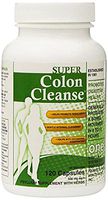 Health Plus Super Colon Cleanse Laxative, 500 Mg, 30 Doses, 120 Capsules (Pack of 2) tHl#Q