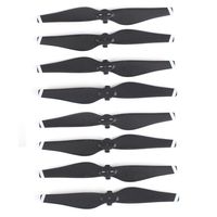 Cinhent Drone Accessories Kit, 4 Pairs Quick Release Propellers, CCW/CW Props Blades For DJI Mavic Air Drone RC Kids Adults Helicopter Toy Parts Flying Kits (White Stripe)
