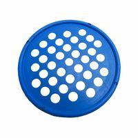 Cando 10-0864 Blue Web Hand Therapy Device, Latex, 7" Diameter, Heavy Resistance