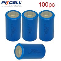 D Cell ER34615 3.6v Lithium Battery with High Capacity 19000mAh (100pc)